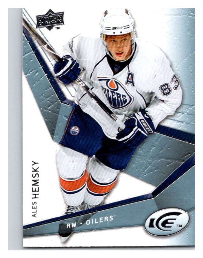2008-09 Upper Deck Ice #1 Ales Hemsky Edmonton Oilers V94703 Image 1
