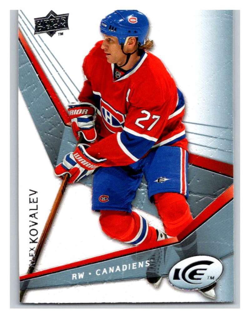 2008-09 Upper Deck Ice #2 Alex Kovalev Montreal Canadiens V94704 Image 1