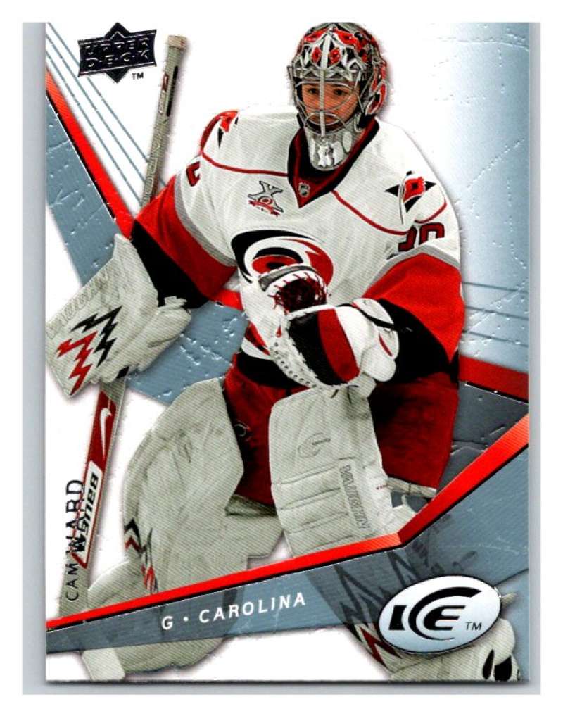 2008-09 Upper Deck Ice #11 Cam Ward Carolina Hurricanes V94713 Image 1