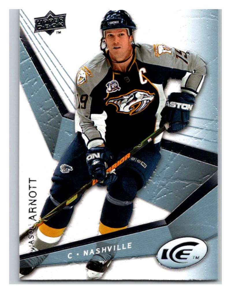 2008-09 Upper Deck Ice #34 Jason Arnott Nashville Predators V94730 Image 1