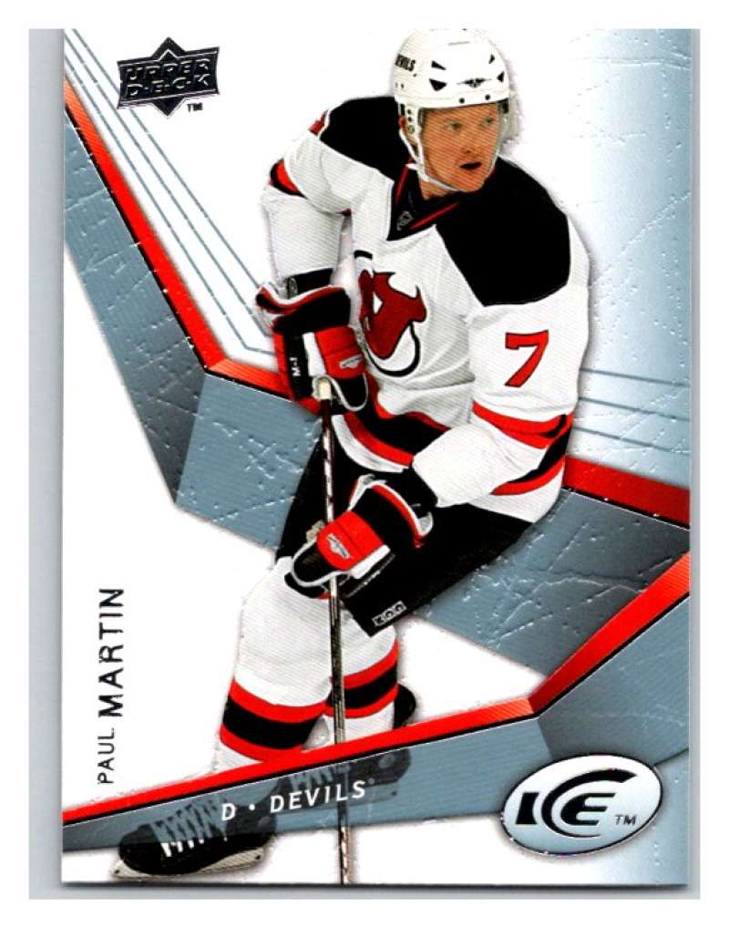 2008-09 Upper Deck Ice #73 Paul Martin New Jersey Devils V94764 Image 1