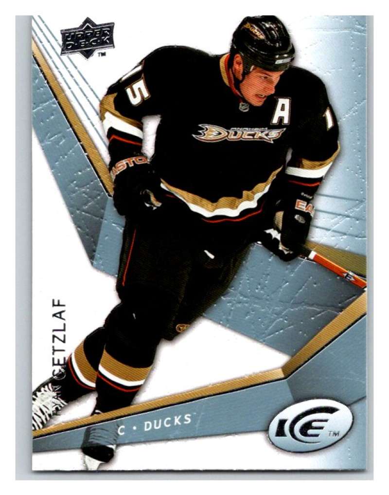 2008-09 Upper Deck Ice #82 Ryan Getzlaf Anaheim Ducks V94771 Image 1