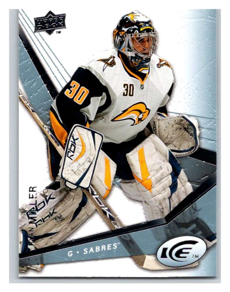 2008-09 Upper Deck Ice #83 Ryan Miller Buffalo Sabres V94772 Image 1