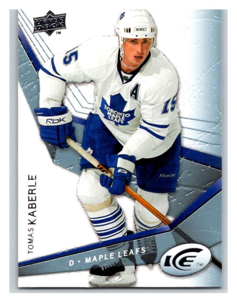 2008-09 Upper Deck Ice #94 Tomas Kaberle Toronto Maple Leafs V94778 Image 1