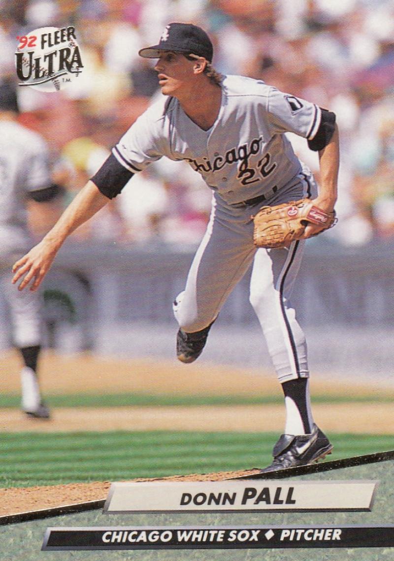1992 Fleer Ultra Baseball #41 Donn Pall Chicago White Sox Image 1