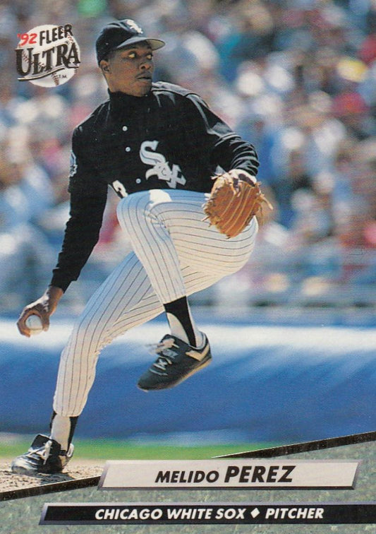 1992 Fleer Ultra Baseball #42 Melido Perez  Chicago White Sox  Image 1