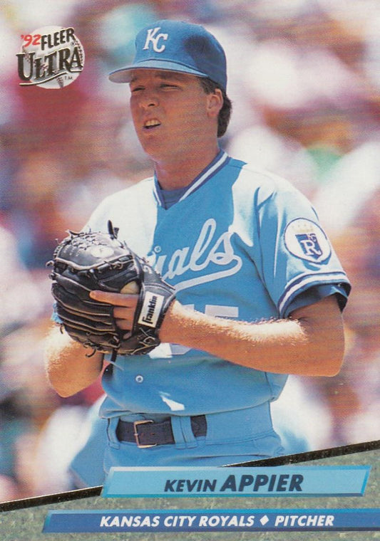 1992 Fleer Ultra Baseball #66 Kevin Appier  Kansas City Royals  Image 1