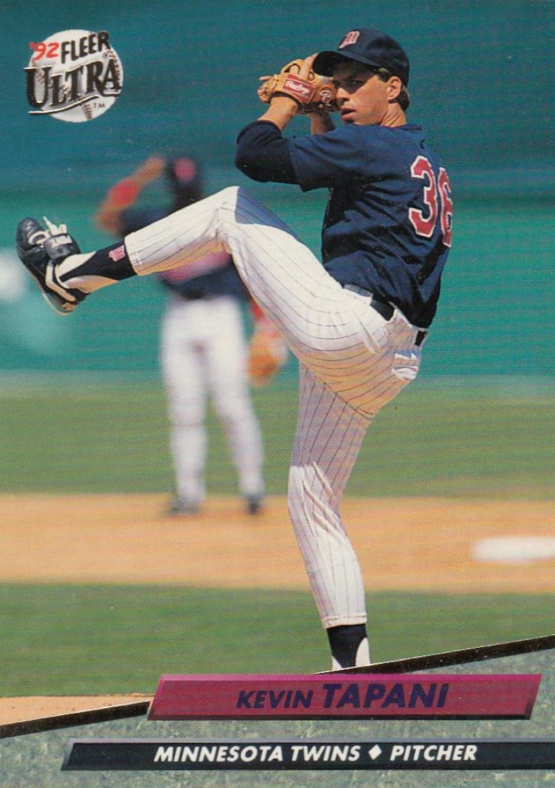 1992 Fleer Ultra Baseball #98 Kevin Tapani Minnesota Twins Image 1