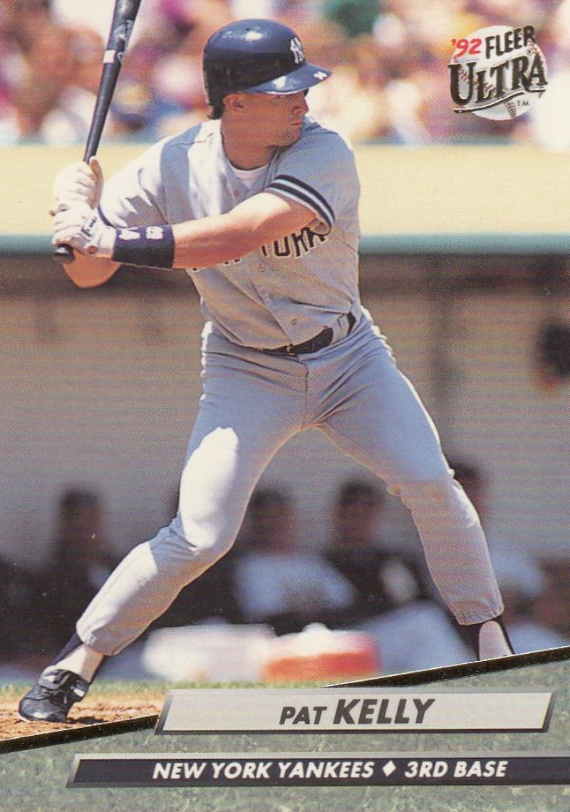 1992 Fleer Ultra Baseball #102 Pat Kelly New York Yankees Image 1