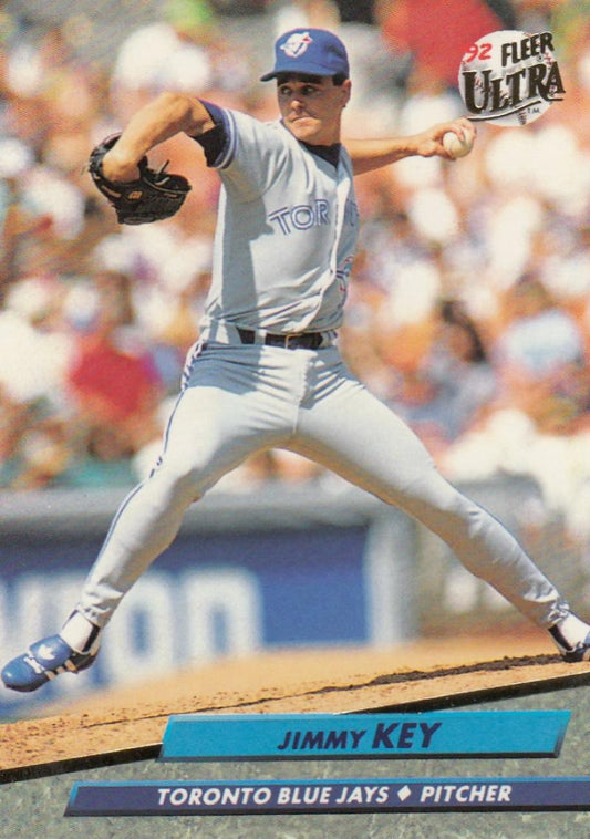 1992 Fleer Ultra Baseball #147 Jimmy Key  Toronto Blue Jays  Image 1