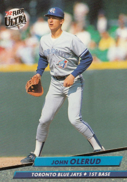1992 Fleer Ultra Baseball #151 John Olerud  Toronto Blue Jays  Image 1