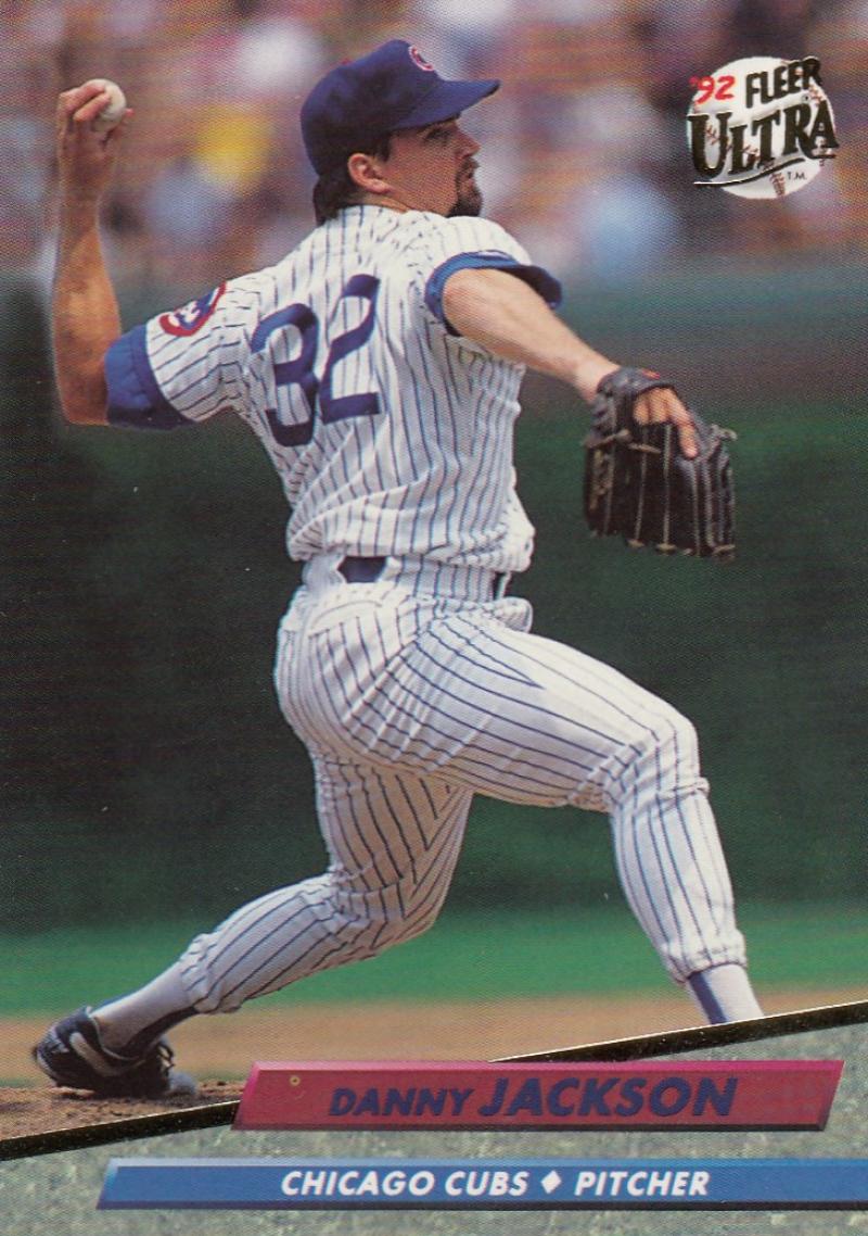1992 Fleer Ultra Baseball #176 Danny Jackson Chicago Cubs Image 1