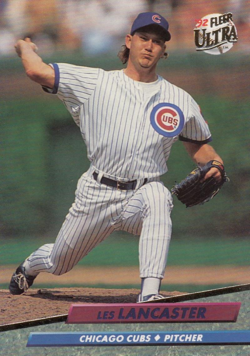1992 Fleer Ultra Baseball #177 Les Lancaster Chicago Cubs Image 1