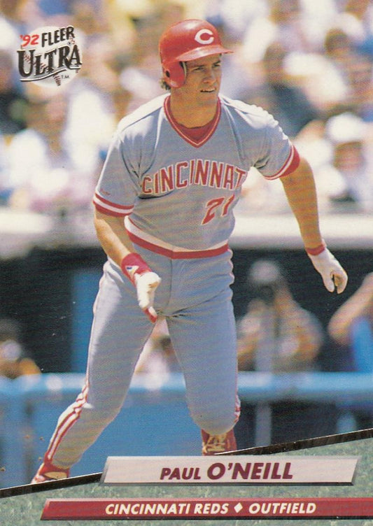 1992 Fleer Ultra Baseball #194 Paul O'Neill  Cincinnati Reds  Image 1