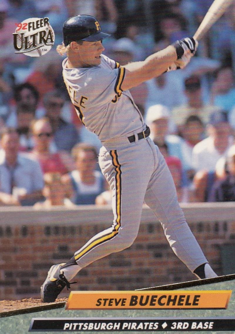 1992 Fleer Ultra Baseball #252 Steve Buechele Pittsburgh Pirates Image 1