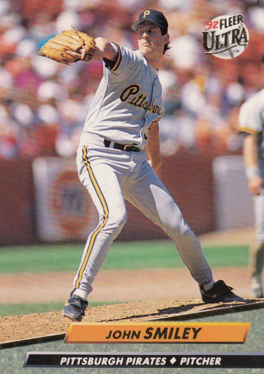 1992 Fleer Ultra Baseball #259 John Smiley  Pittsburgh Pirates  Image 1
