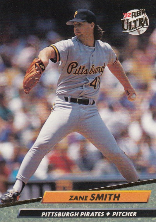 1992 Fleer Ultra Baseball #260 Zane Smith  Pittsburgh Pirates  Image 1
