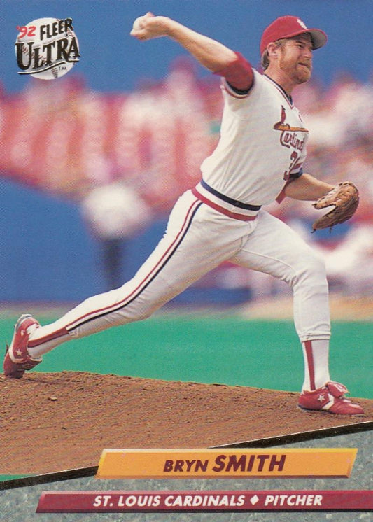 1992 Fleer Ultra Baseball #269 Bryn Smith  St. Louis Cardinals  Image 1