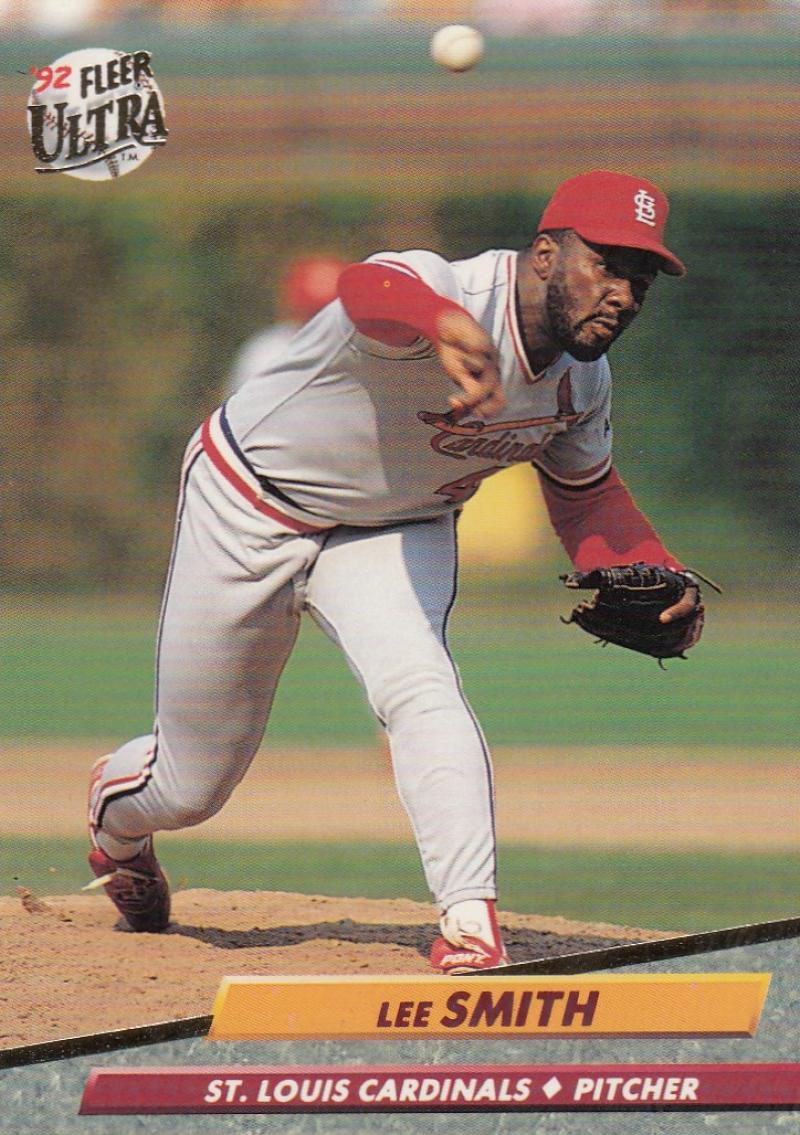 1992 Fleer Ultra Baseball #270 Lee Smith UER St. Louis Cardinals Image 1