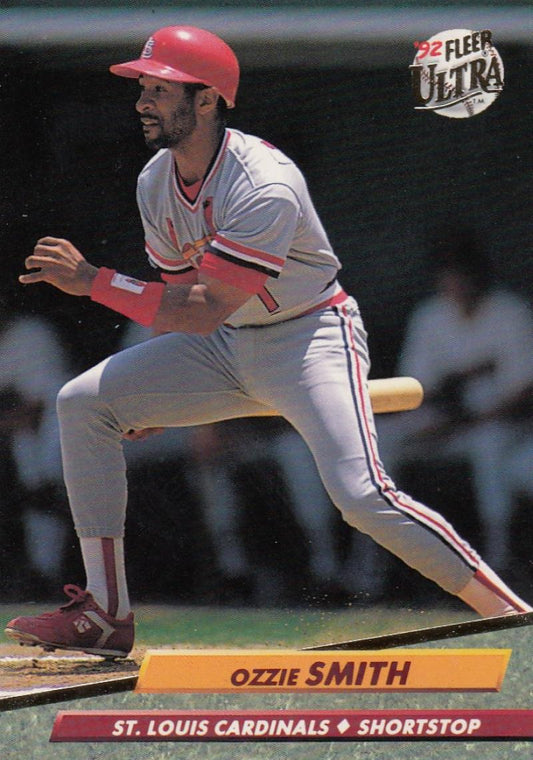 1992 Fleer Ultra Baseball #271 Ozzie Smith  St. Louis Cardinals  Image 1