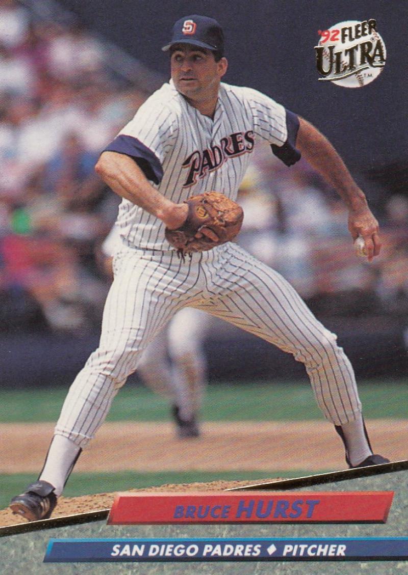1992 Fleer Ultra Baseball #280 Bruce Hurst San Diego Padres Image 1
