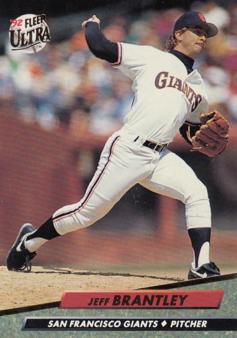 1992 Fleer Ultra Baseball #285 Jeff Brantley San Francisco Giants Image 1