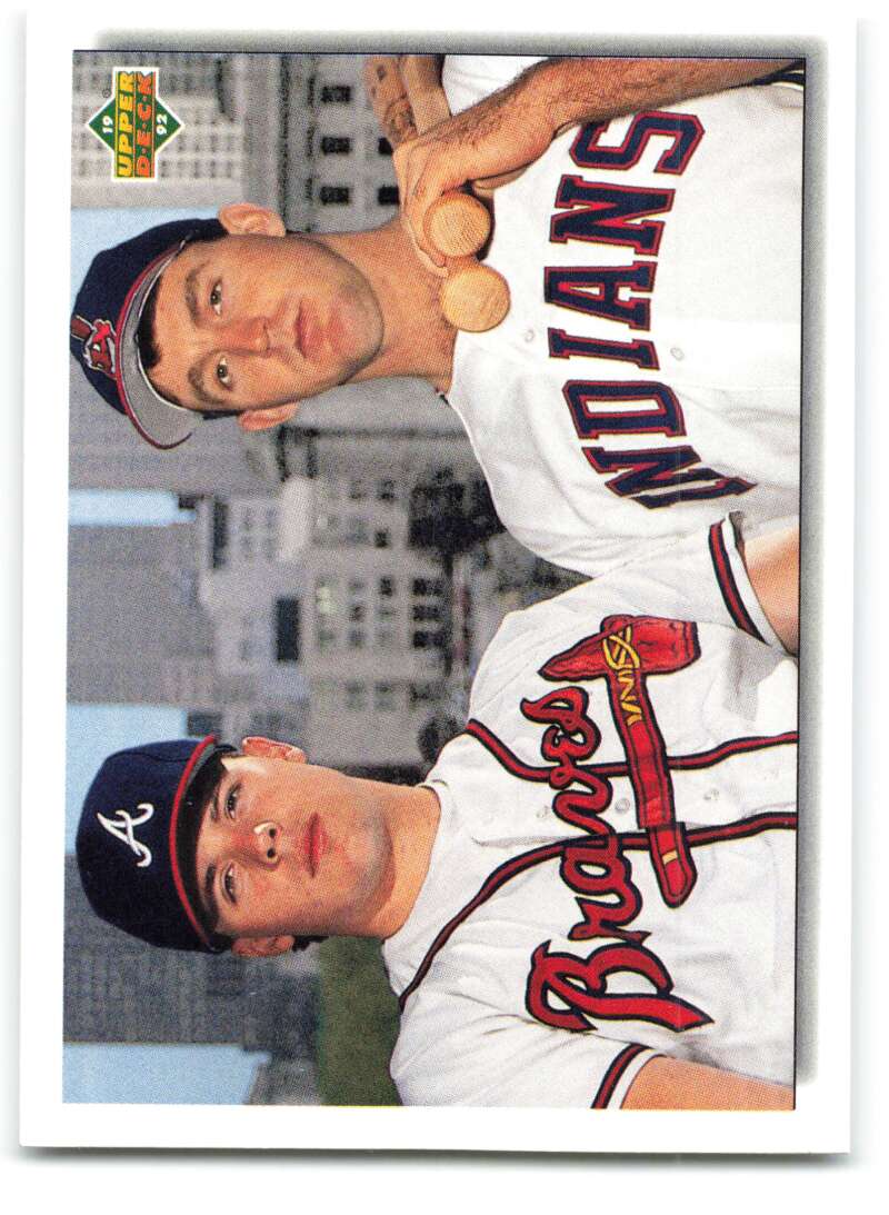 1992 Upper Deck #1 Jim Thome/Ryan Klesko CL Image 1