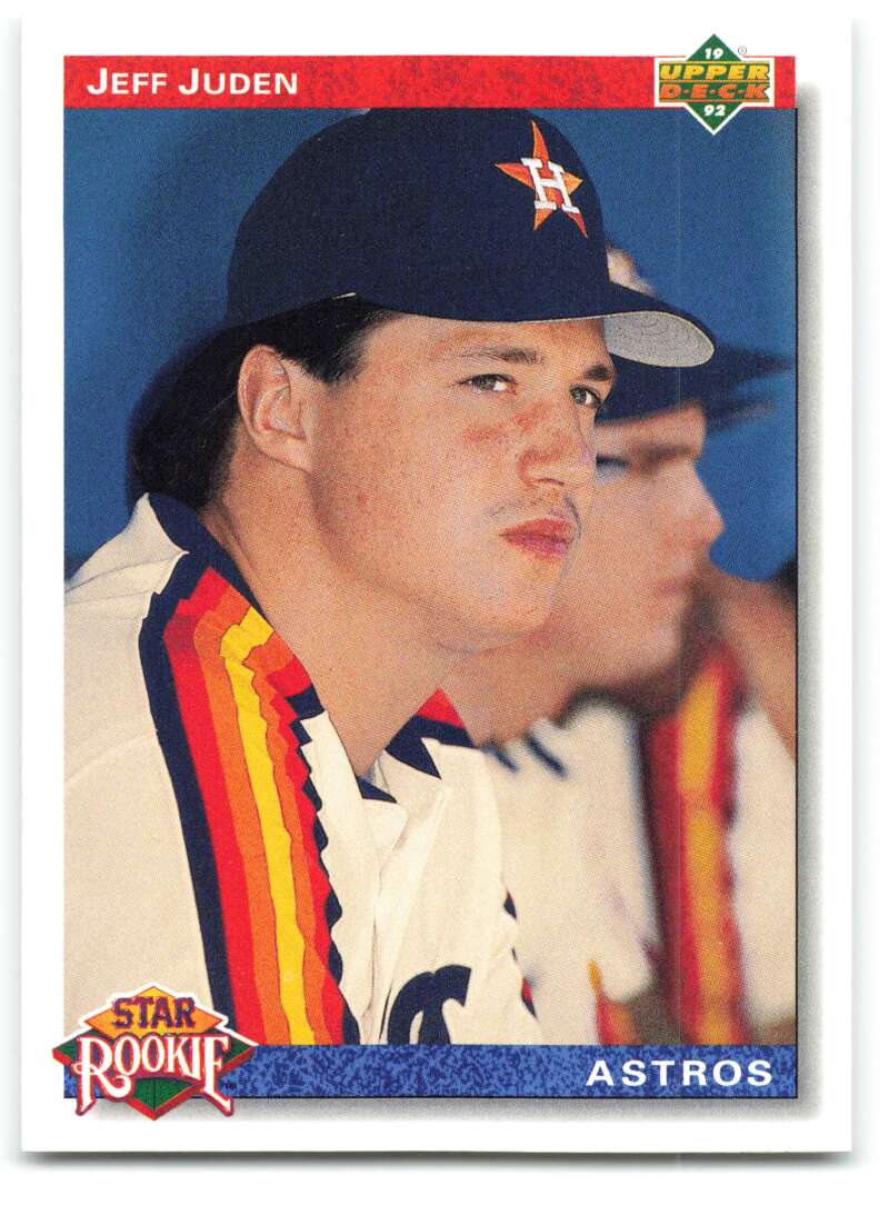 1992 Upper Deck #6 Jeff Juden SR RC Rookie Houston Astros Image 1