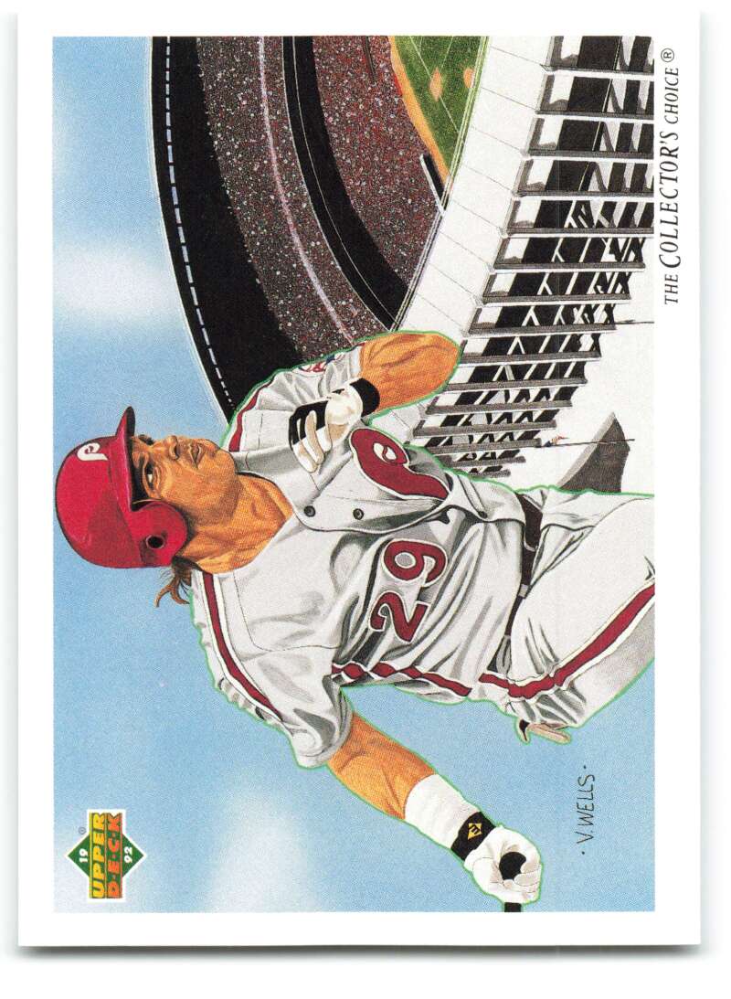 1992 Upper Deck #38 John Kruk TC Philadelphia Phillies Image 1