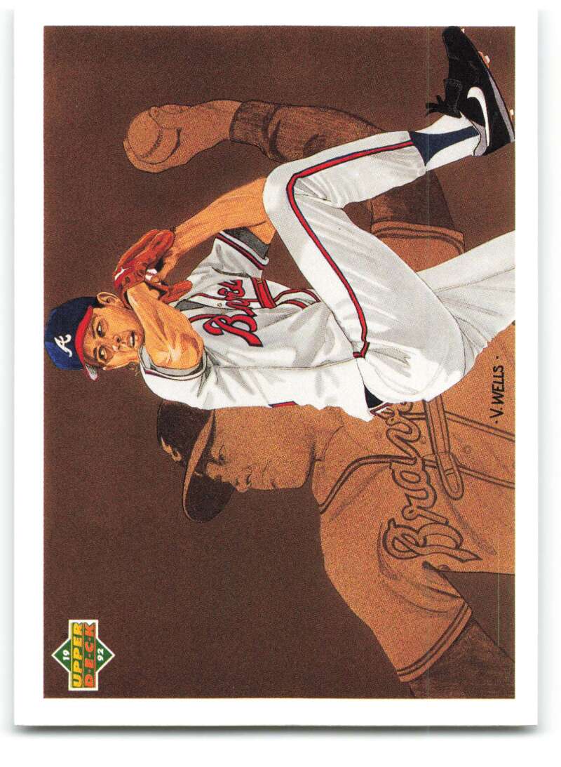 1992 Upper Deck #41 Steve Avery Atlanta Braves Image 1