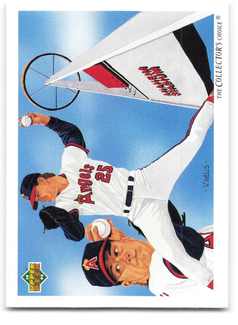 1992 Upper Deck #86 Jim Abbott TC California Angels Image 1