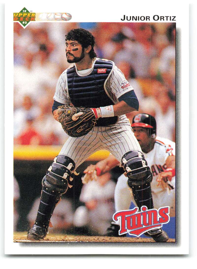 1992 Upper Deck #109 Junior Ortiz Minnesota Twins Image 1