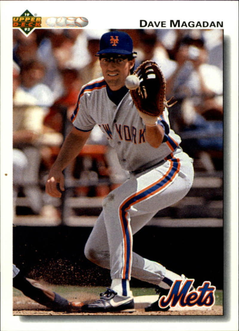 1992 Upper Deck #112 Dave Magadan New York Mets Image 1