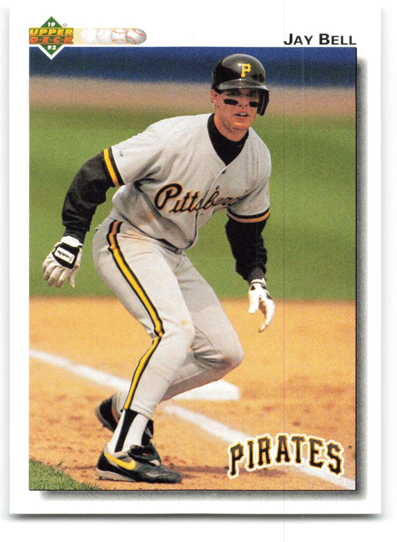 1992 Upper Deck #115 Jay Bell Pittsburgh Pirates Image 1