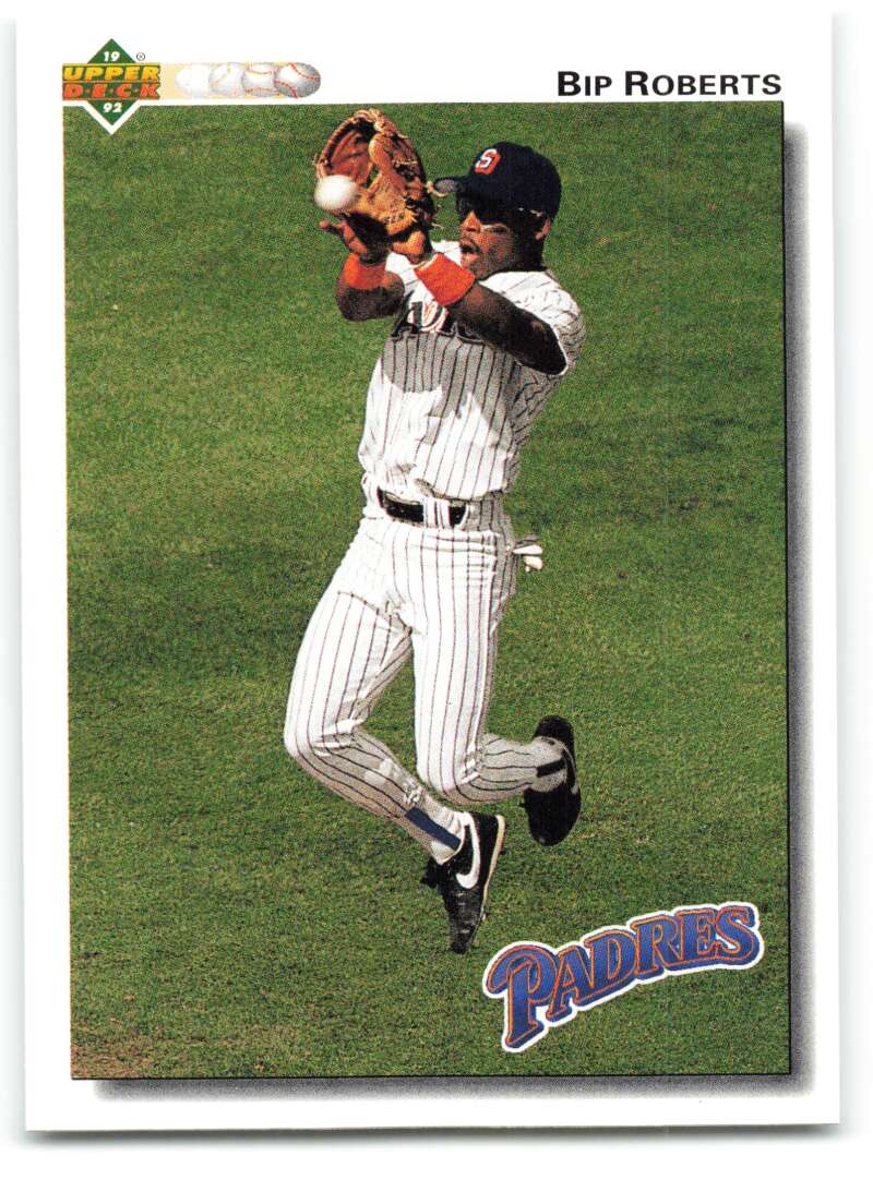 1992 Upper Deck #141 Bip Roberts San Diego Padres Image 1