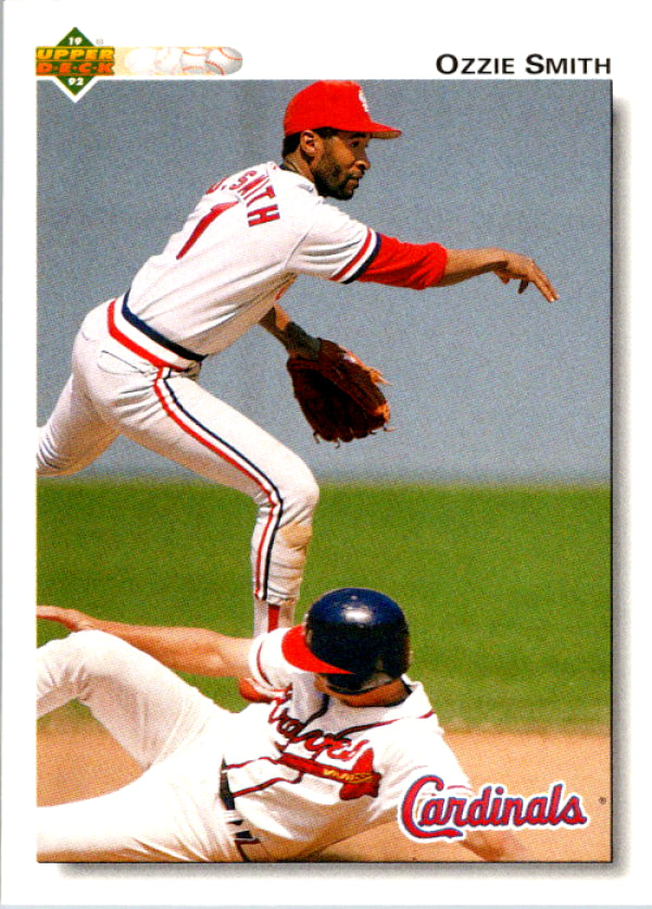 1992 Upper Deck #177 Ozzie Smith St. Louis Cardinals Image 1