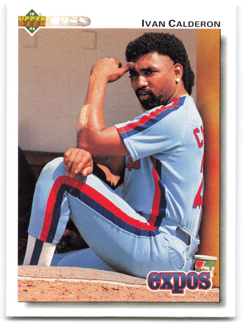 1992 Upper Deck #226 Ivan Calderon Montreal Expos Image 1
