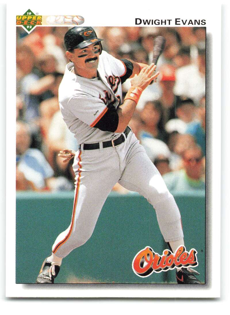 1992 Upper Deck #248 Dwight Evans Baltimore Orioles Image 1