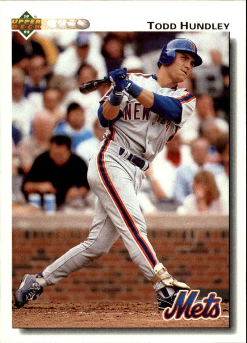 1992 Upper Deck #260 Todd Hundley New York Mets Image 1