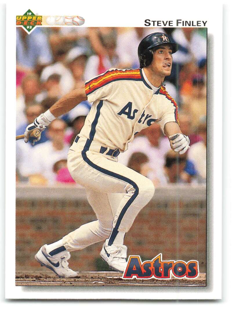 1992 Upper Deck #368 Steve Finley Houston Astros Image 1