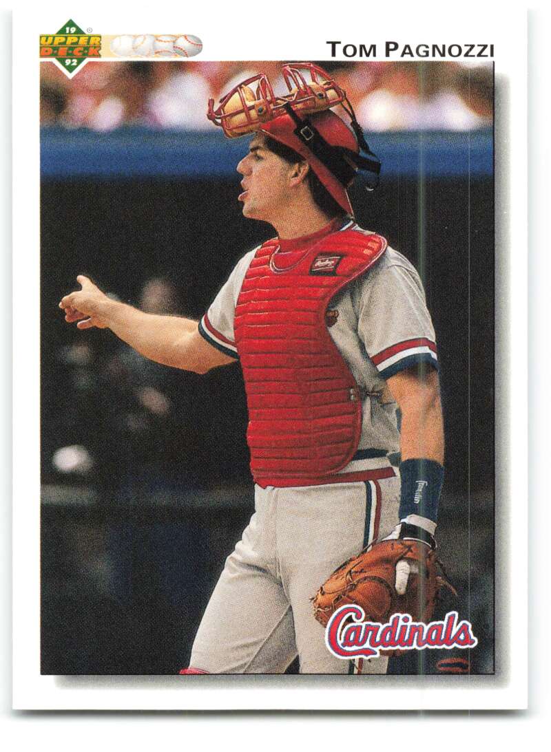 1992 Upper Deck #379 Tom Pagnozzi St. Louis Cardinals