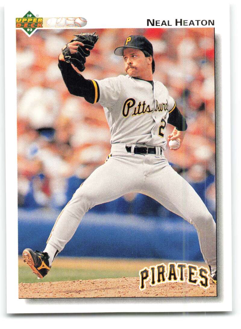 1992 Upper Deck #417 Neal Heaton Pittsburgh Pirates Image 1