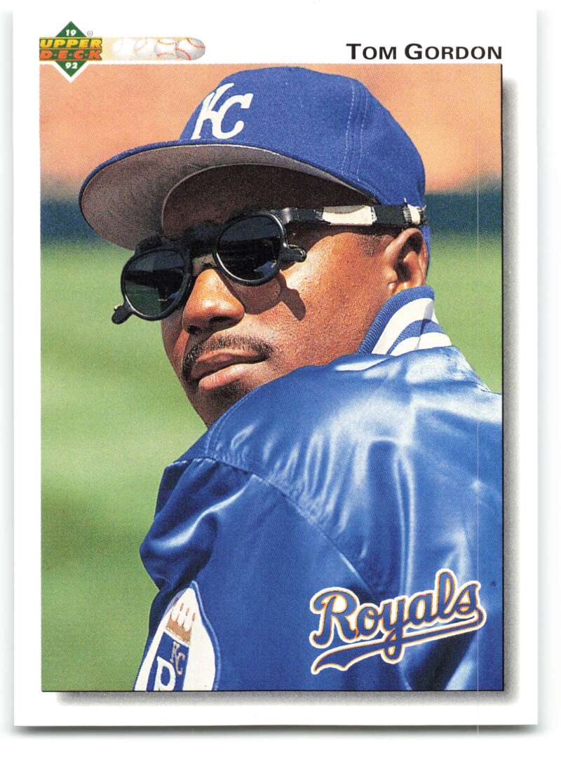 1992 Upper Deck #476 Tom Gordon Kansas City Royals Image 1