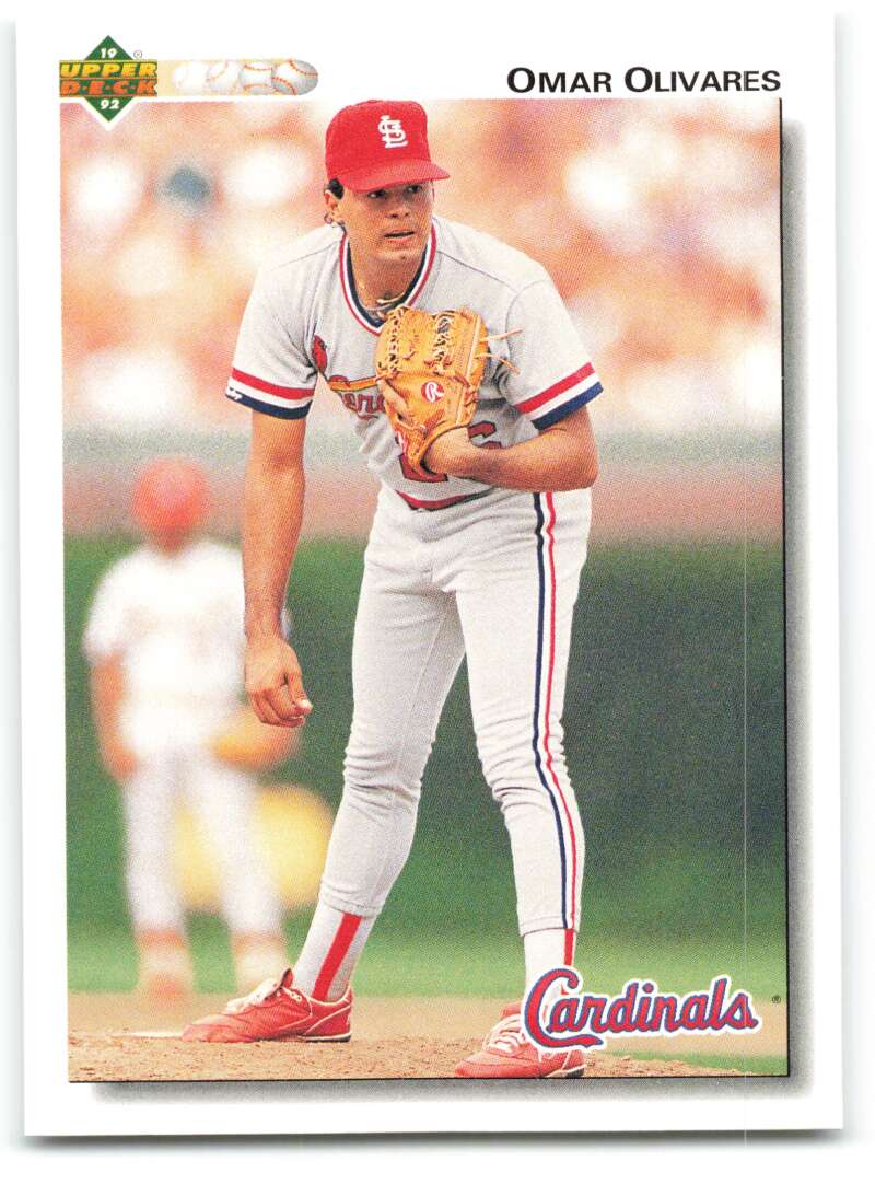 1992 Upper Deck #478 Omar Olivares St. Louis Cardinals Image 1