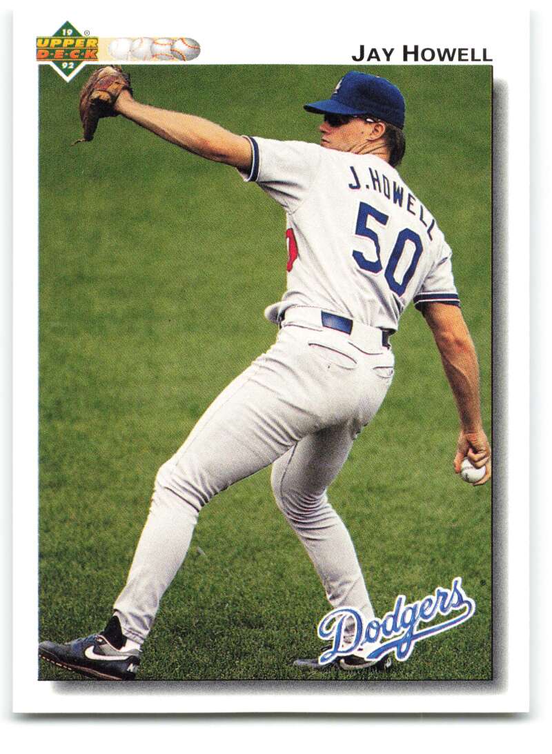 1992 Upper Deck #511 Jay Howell Los Angeles Dodgers Image 1