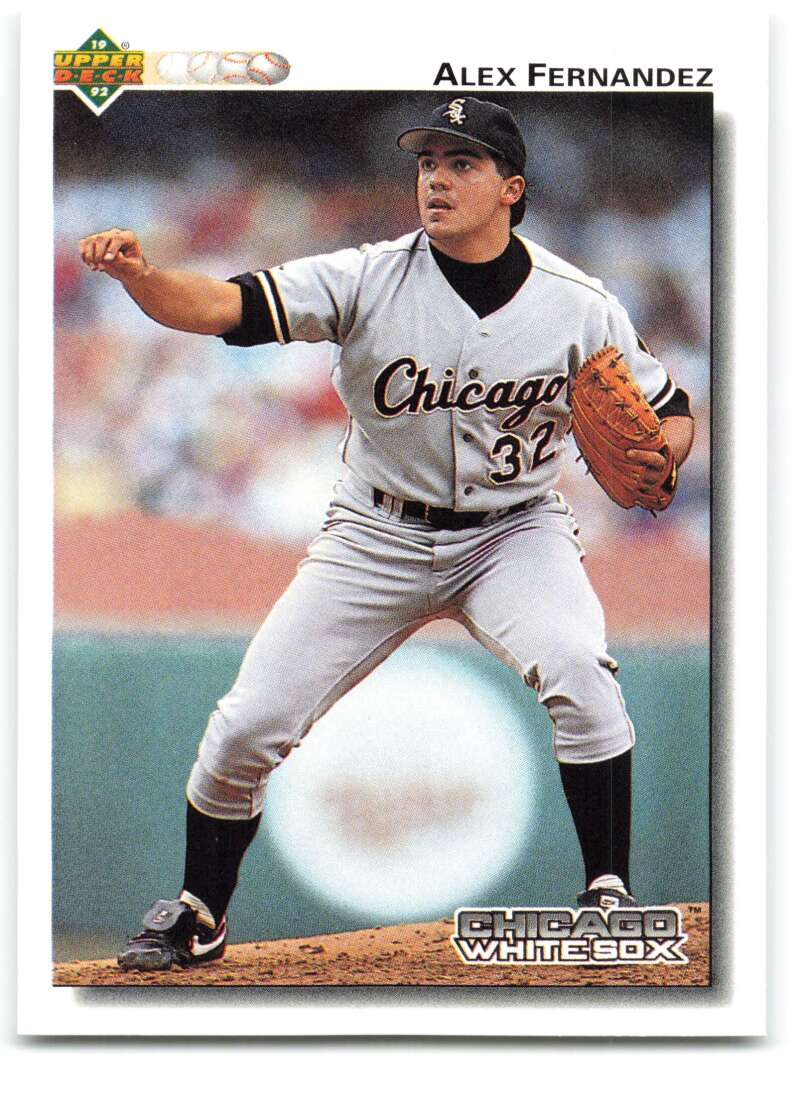 1992 Upper Deck #551 Alex Fernandez Chicago White Sox Image 1