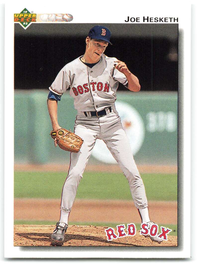 1992 Upper Deck #570 Joe Hesketh Boston Red Sox Image 1