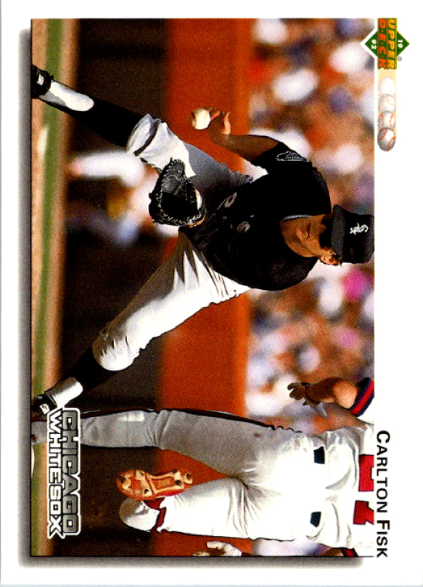 1992 Upper Deck #571 Carlton Fisk Chicago White Sox Image 1