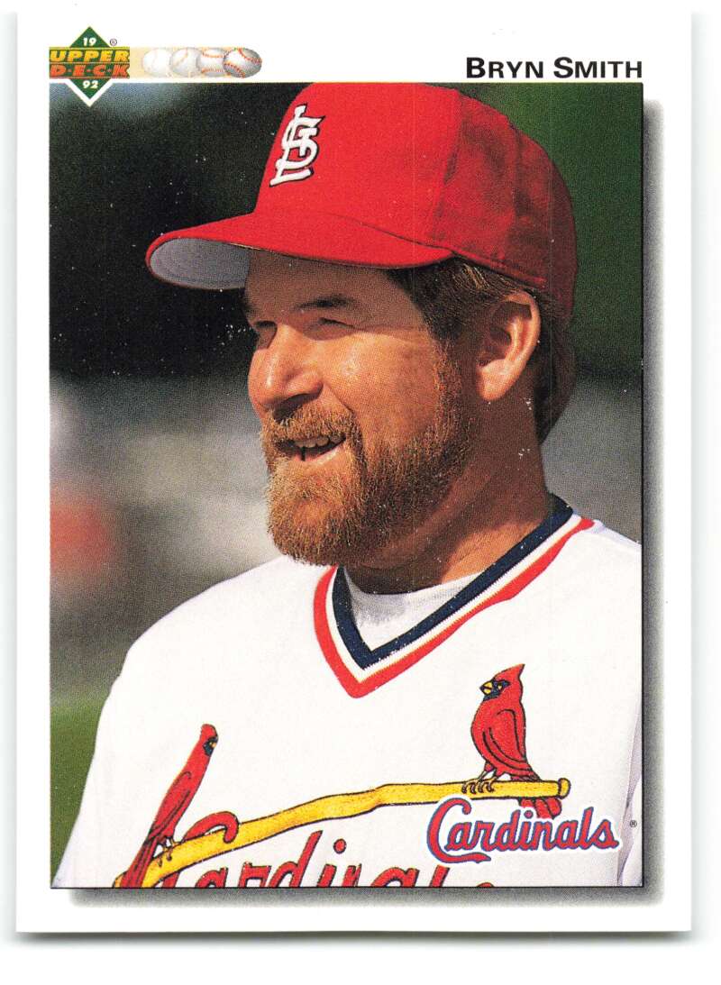 1992 Upper Deck #591 Bryn Smith St. Louis Cardinals Image 1
