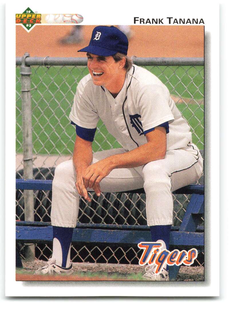 1992 Upper Deck #605 Frank Tanana Detroit Tigers Image 1